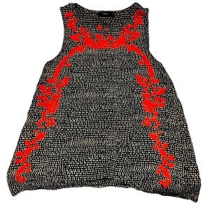 THML Embroidered Floral Tank | Women’s S